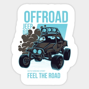 Off Road T-shirt Sticker